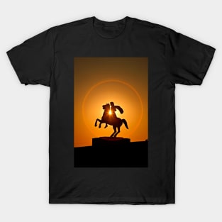 Alexandrer the Great in a circle of fire - Thessaloniki T-Shirt